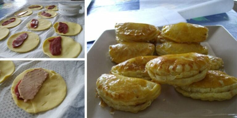Mini-Chausson au Foie Gras et Magret – Recettes Plat