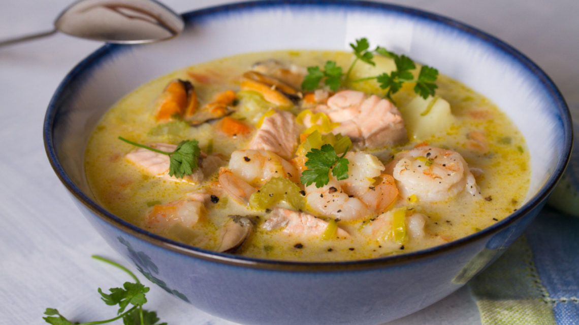 Blanquette de Saint-Jacques et de crevettes – Recettes Plat