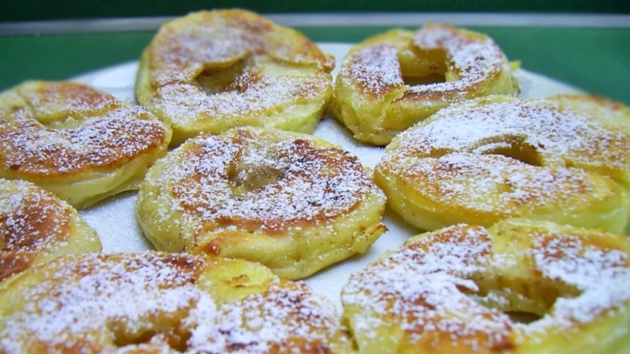 Beignets aux pommes au four – Recettes Plat